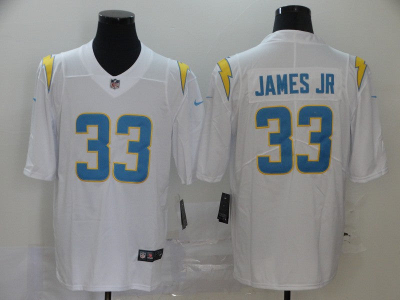 Men's Los Angeles Chargers Derwin James #33 White Game Jersey