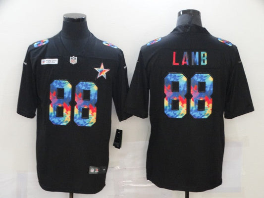 Men's Dallas Cowboys CeeDee Lamb #88 Black Alternate Game Jersey