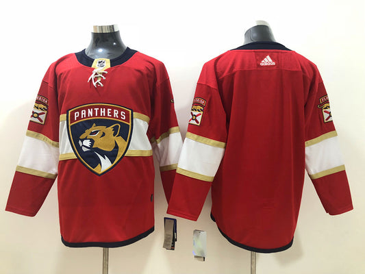 Men's Florida Panthers Red Breakaway Home Blank Jersey