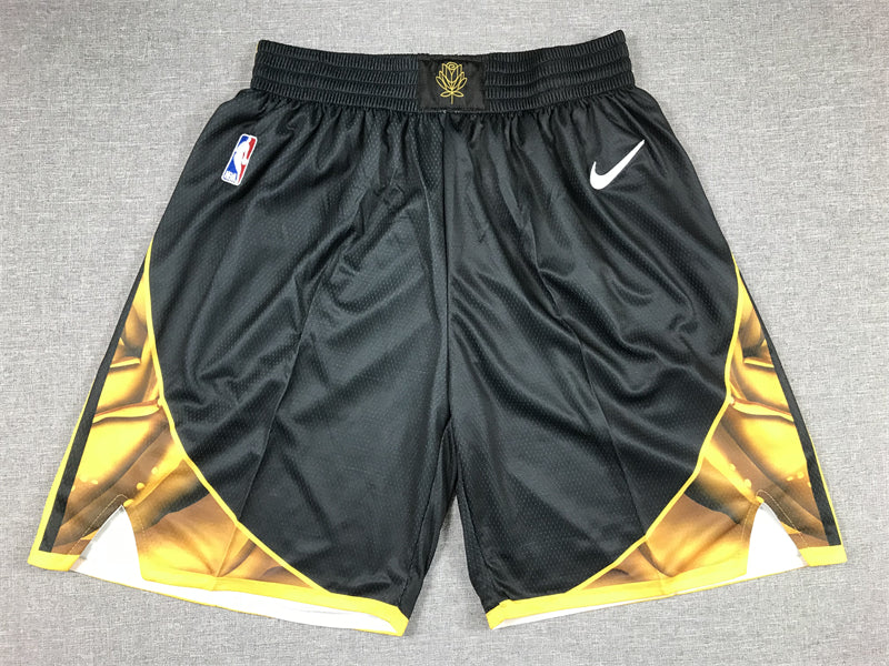 Men's Golden State Warriors Black 2022/23 Basketball Shorts City Edition