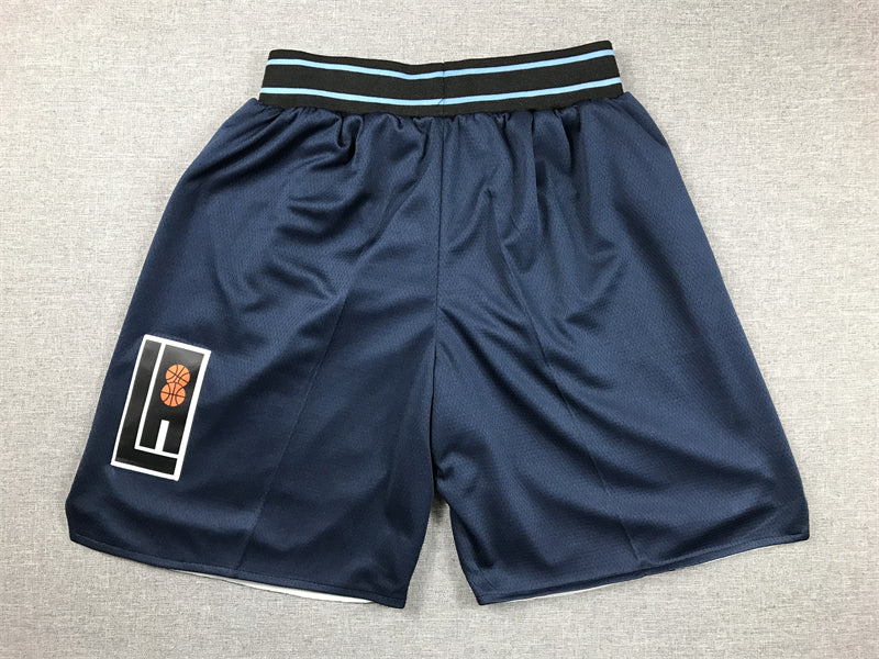 Men's LA Clippers Navy 2023/24 Swingman City Edition Shorts