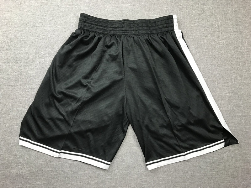 Men's Brooklyn Nets Black Basketball Shorts