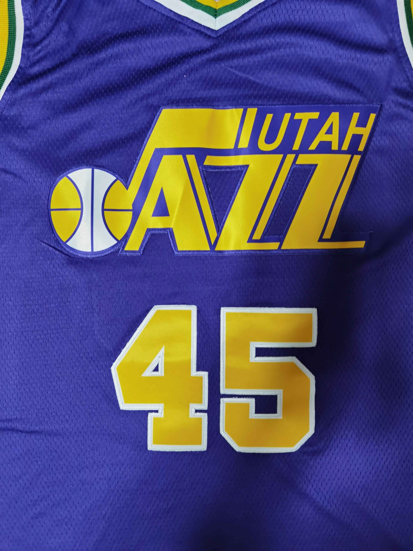 Men's Utah Jazz Donovan Mitchell #45 Purple Swingman Player Jersey