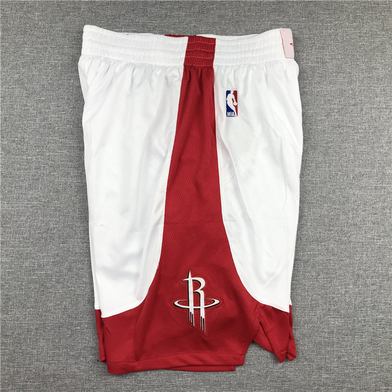 Men's Houston Rockets White 2021/22 Association Edition Basketball Shorts