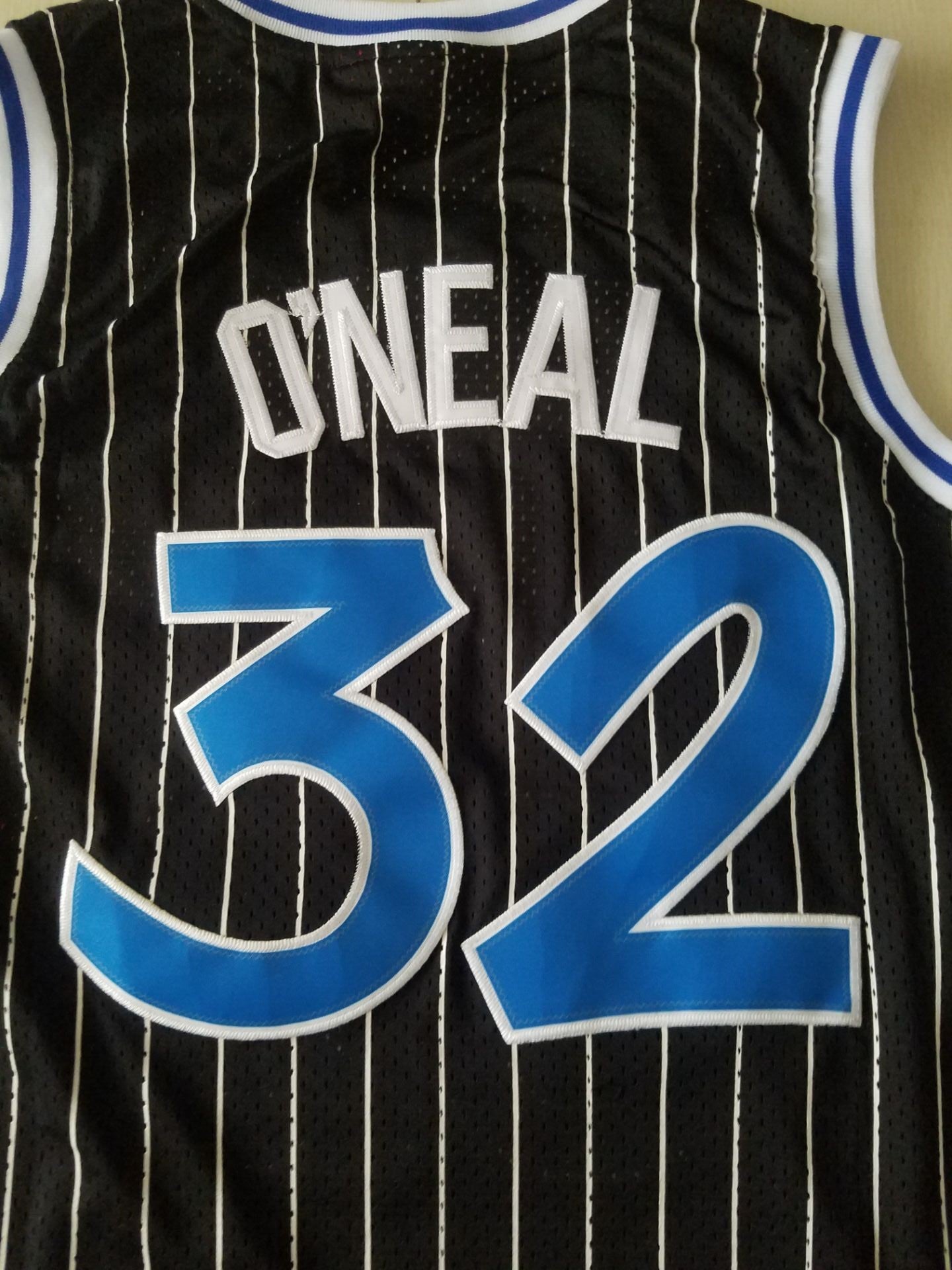 Men's Orlando Magic Shaquille O'Neal Black Classics 1994-95 Swingman Jersey