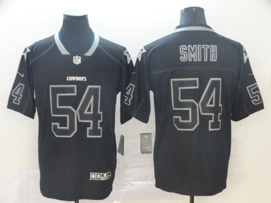 Men's Dallas Cowboys Jaylon Smith #54 Black Game Team Jersey