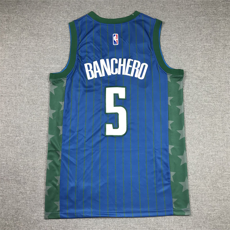 Men's Orlando Magic Paolo Banchero #5 Royal 2022/23 Swingman Jersey - Statement Edition