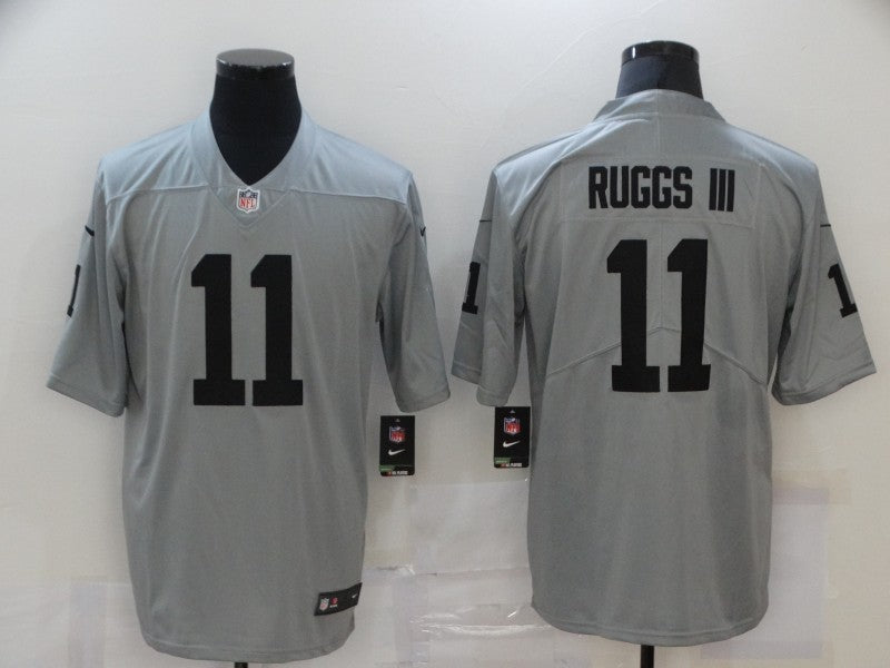 Men's Las Vegas Raiders Henry Ruggs III #11 Gray Inverted Legend Jersey