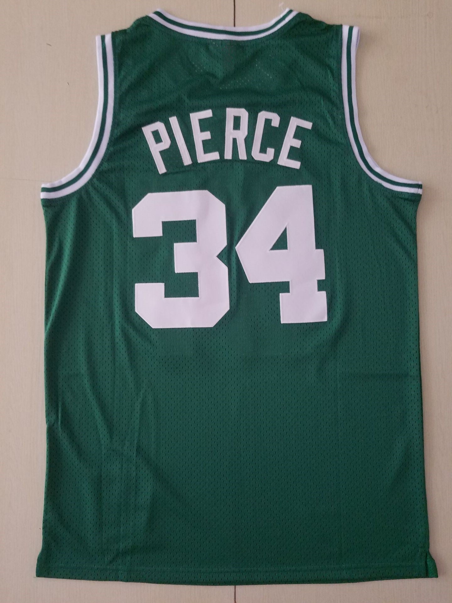 Men's Boston Celtics Paul Pierce Green 2007-08 Hardwood Classics Swingman Jersey