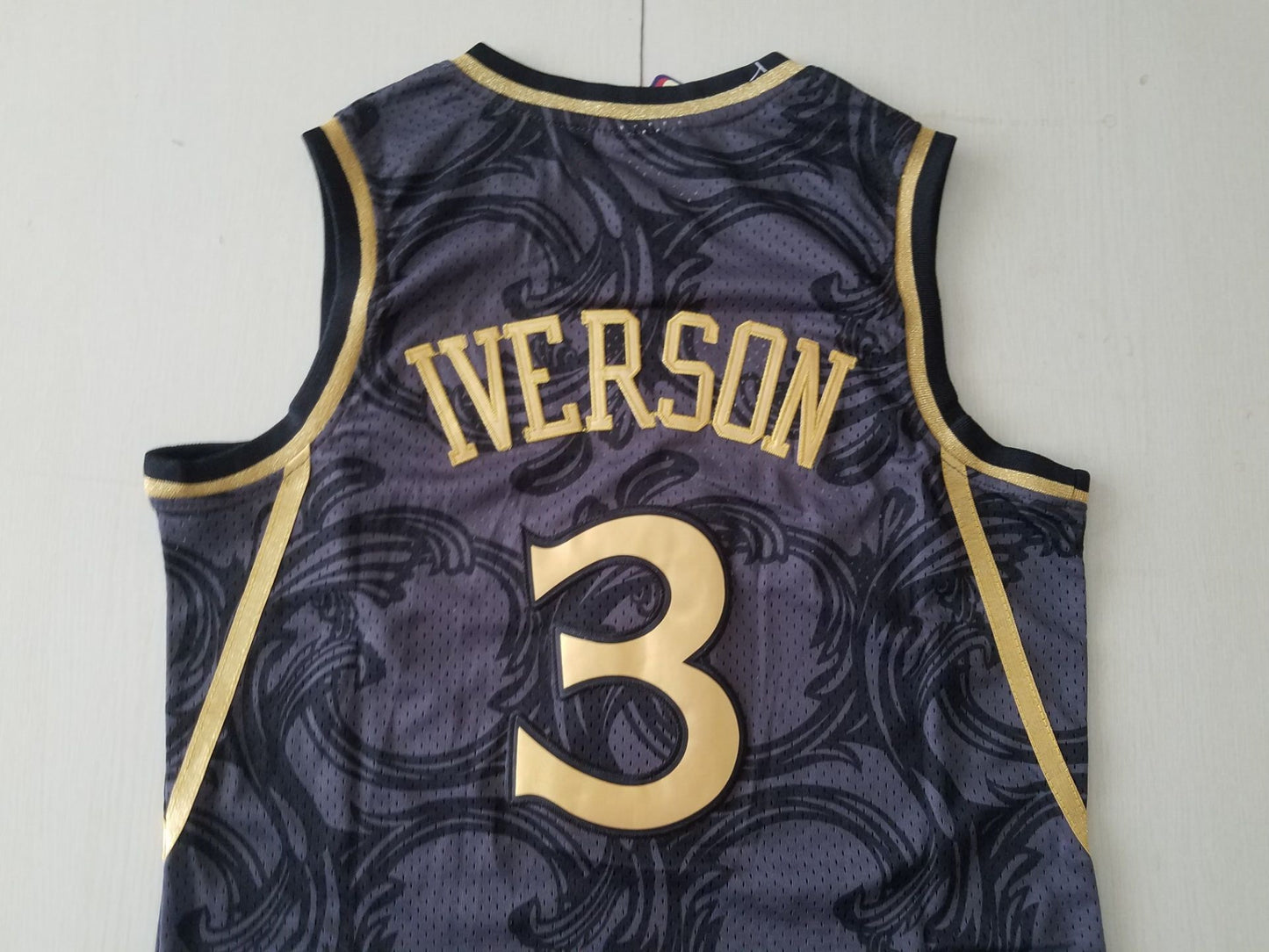 Men's Philadelphia 76ers Allen Iverson 1996-97 Hardwood Classics Jersey