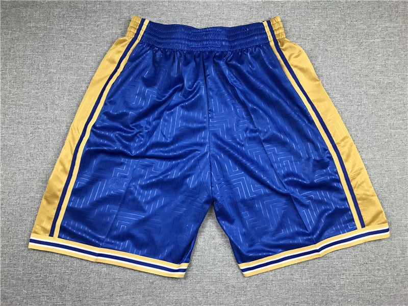 Men's Golden State Warriors Rat Year Limited Edition Blue Basketball Shorts