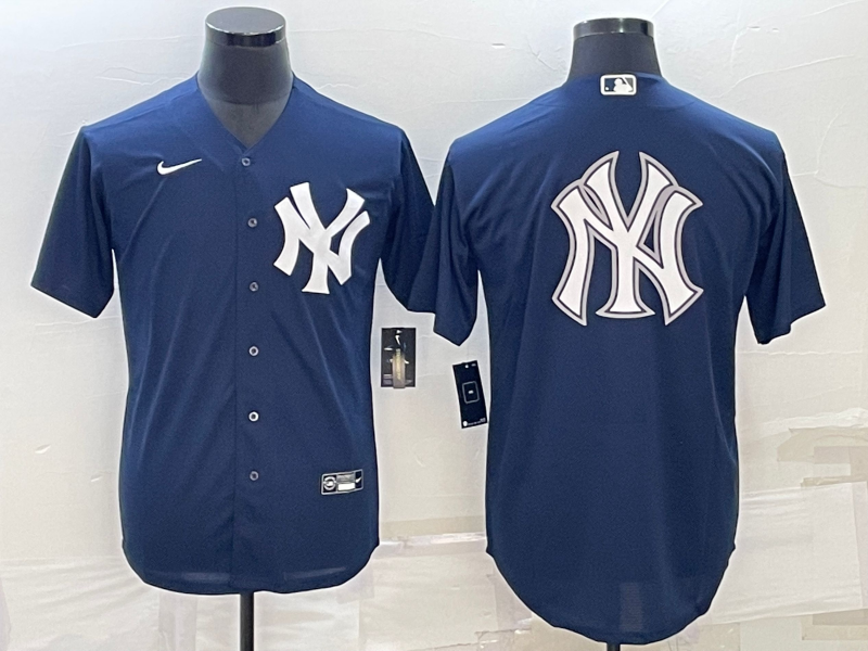 Men's New York Yankees Navy Alternate Player Jersey