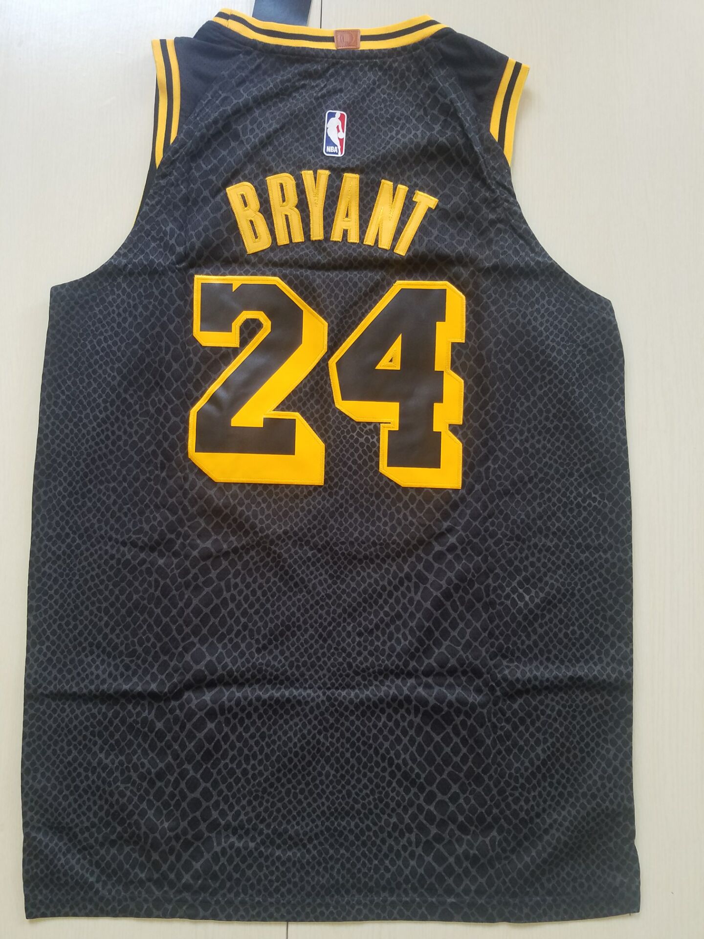 Men's Los Angeles Lakers Kobe Bryant #24 NBA Black Jersey - City Edition