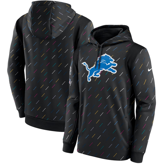 Men's Detroit Lions NFL 2021 Salute to Service Hoodie Black