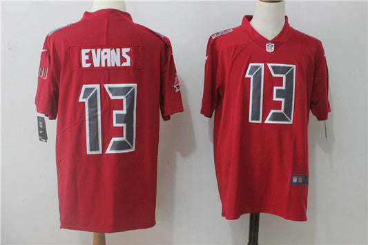 Men's Tampa Bay Buccaneers Mike Evans #13 Red Alternate Game Jersey