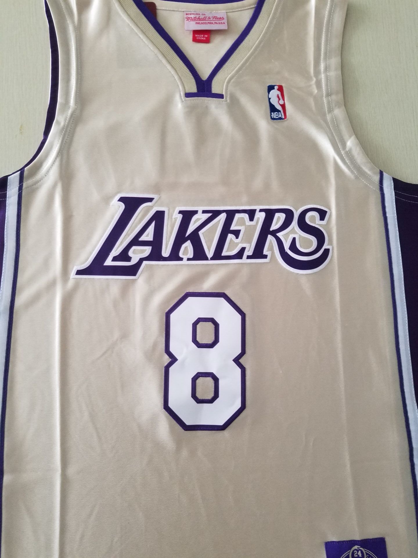 Men's Los Angeles Lakers Kobe Bryant Hall of Fame Hardwood Classics Jersey