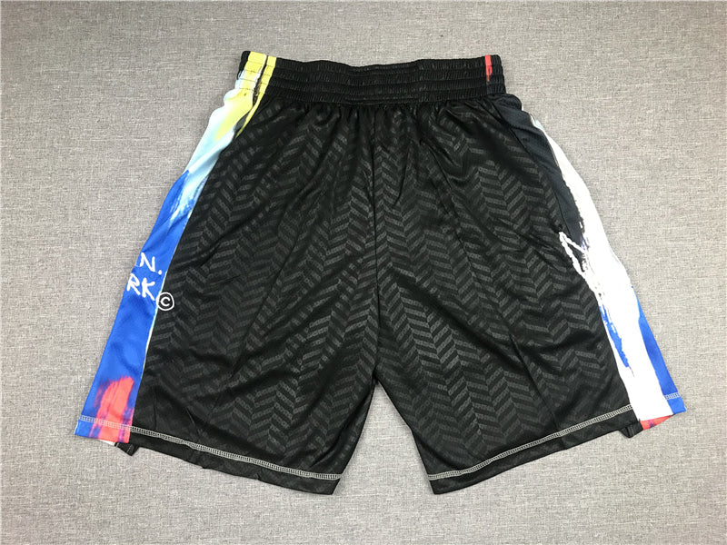 Men's Brooklyn Nets Black City Edition Basketball Shorts