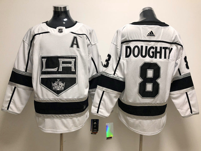 Men's Los Angeles Kings Drew Doughty #8 White Home Breakaway Player Jersey