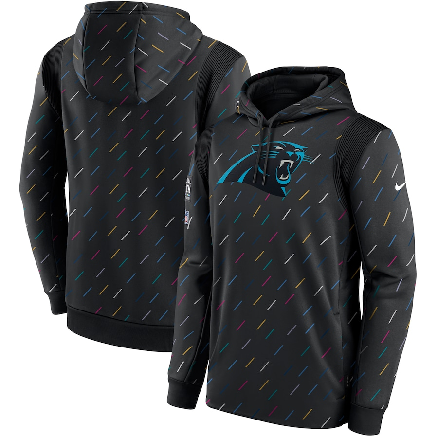 Men's Carolina Panthers NFL 2021 Salute to Service Hoodie Black