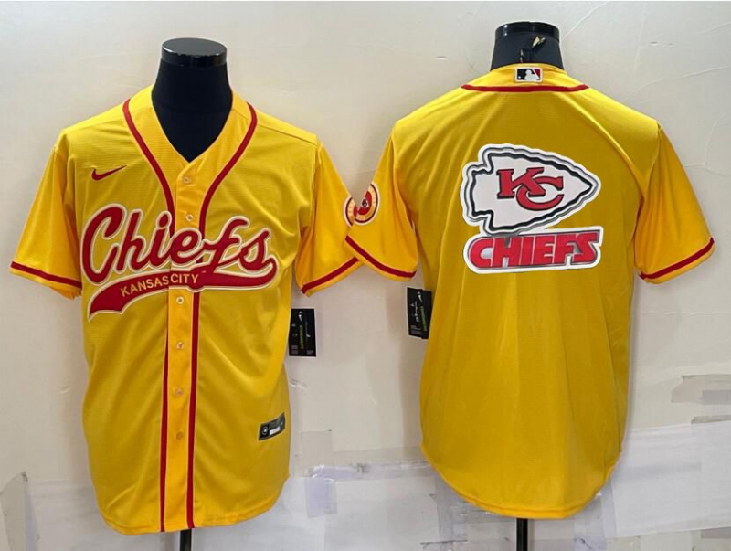 Men's Kansas City Chiefs Gold Game Jersey