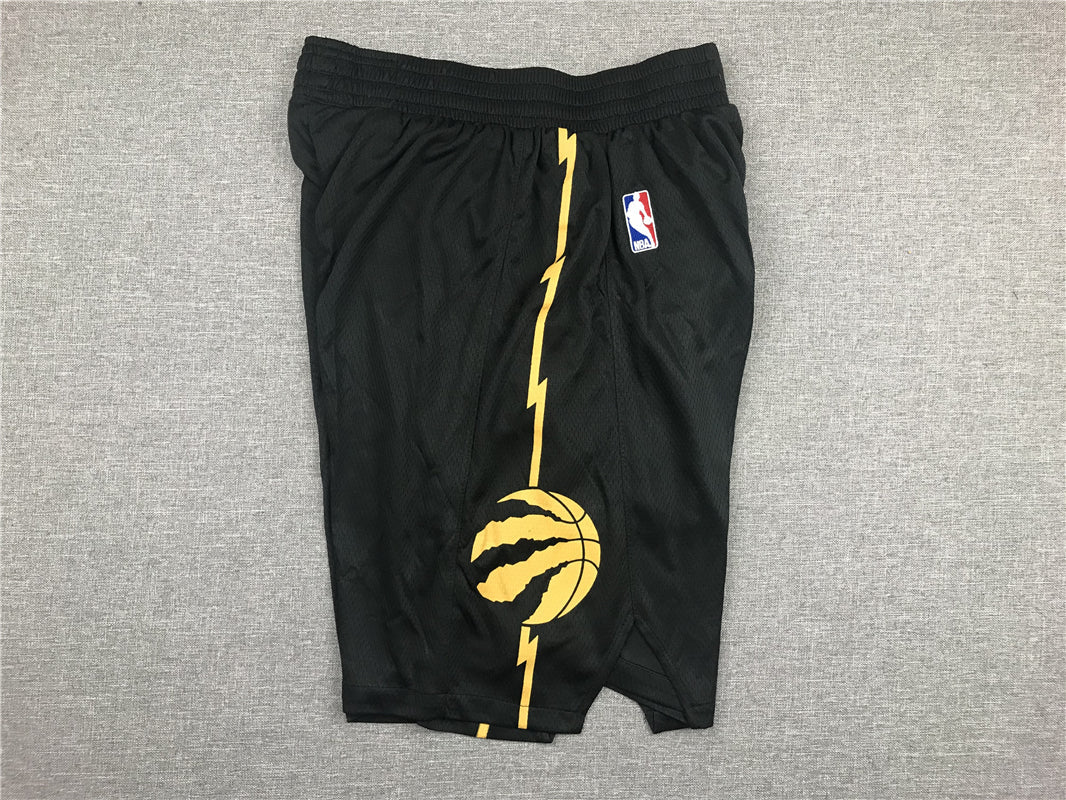 Men's Toronto Raptors Black Basketball Shorts City Edition