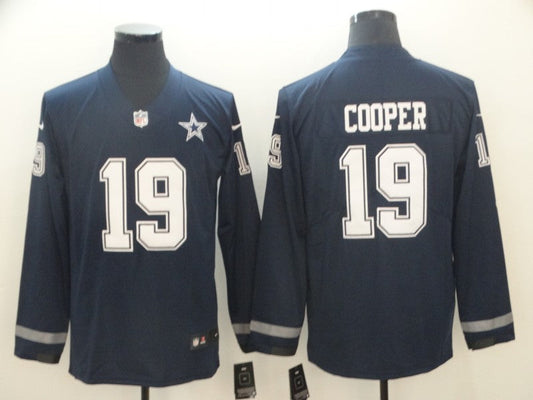 Men's Dallas Cowboys Amari Cooper #19 Navy Player Game Jersey