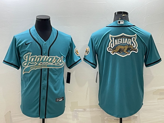 Men's Jacksonville Jaguars Teal Fashion Jersey