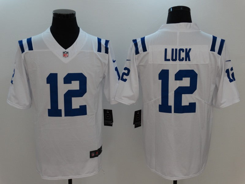 Men's Indianapolis Colts Andrew Luck White Game Jersey