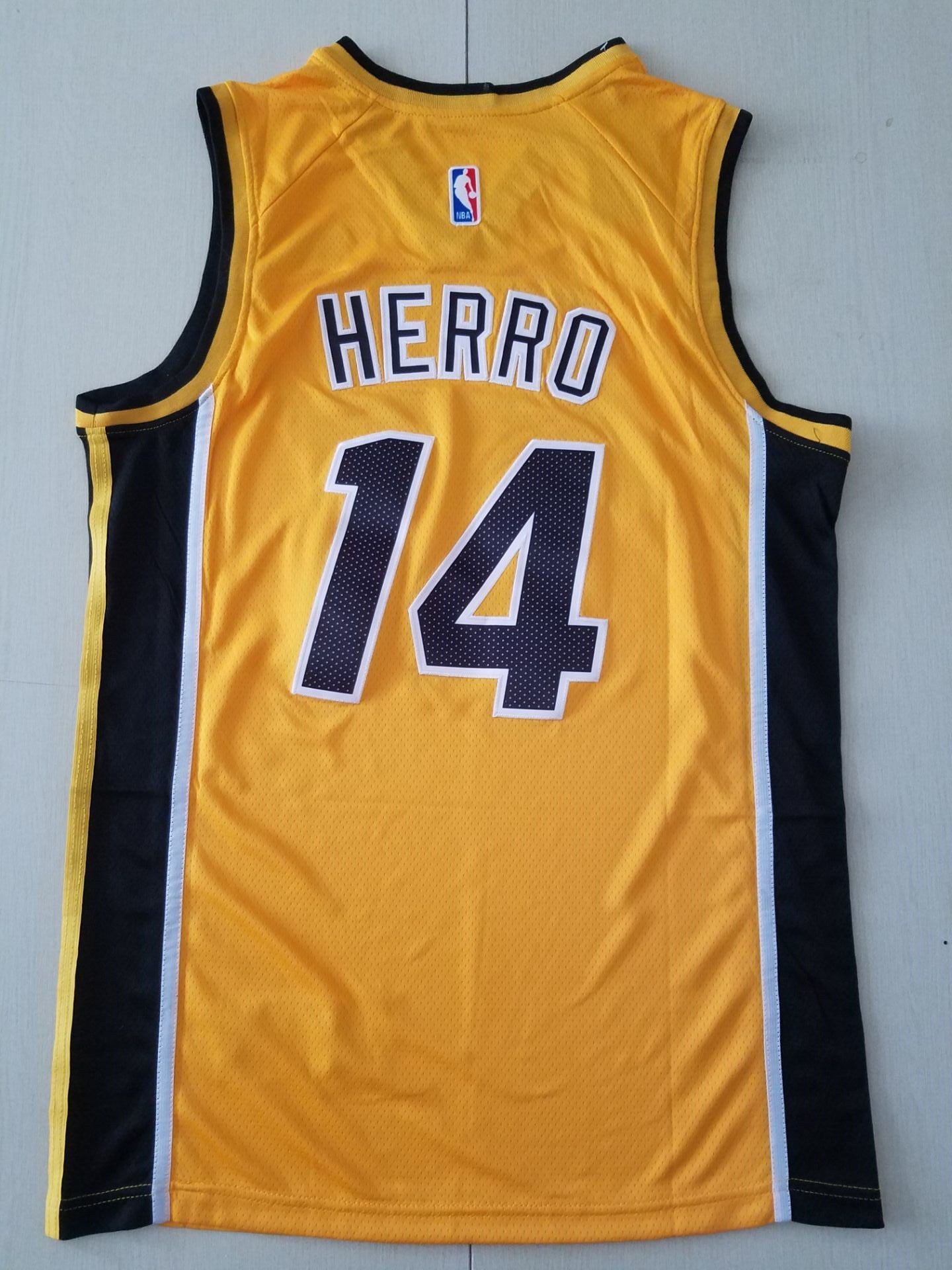 Men's Miami Heat Tyler Herro #14 Gold 2020/21 Swingman Player Jersey