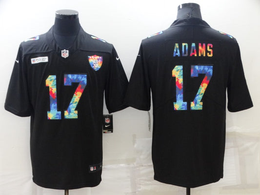 Men's Las Vegas Raiders Davante Adams #17 Black Player Jersey