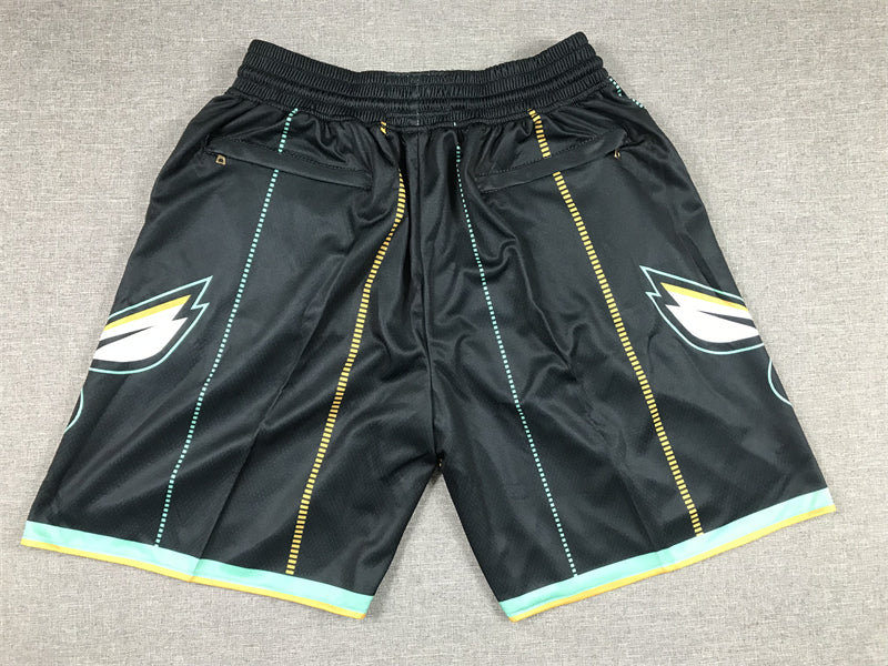 Men's Charlotte Hornets Black 2022/23 City Edition Basketball Shorts