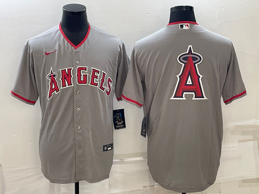 Men's Los Angeles Angels Gray Alternate Replica Team Jersey