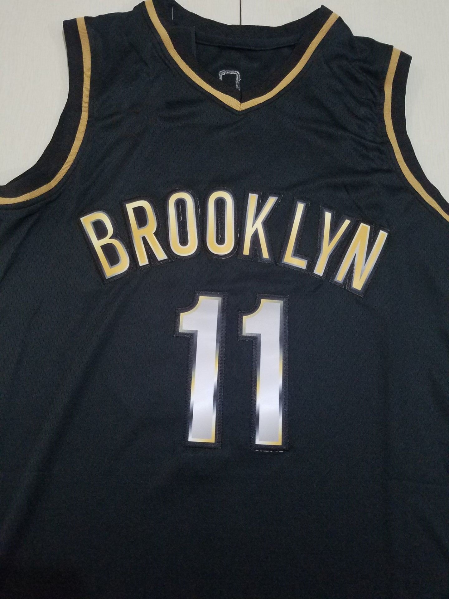 Men's Brooklyn Nets Kyrie Irving Black 2020/21 Swingman Player Jersey