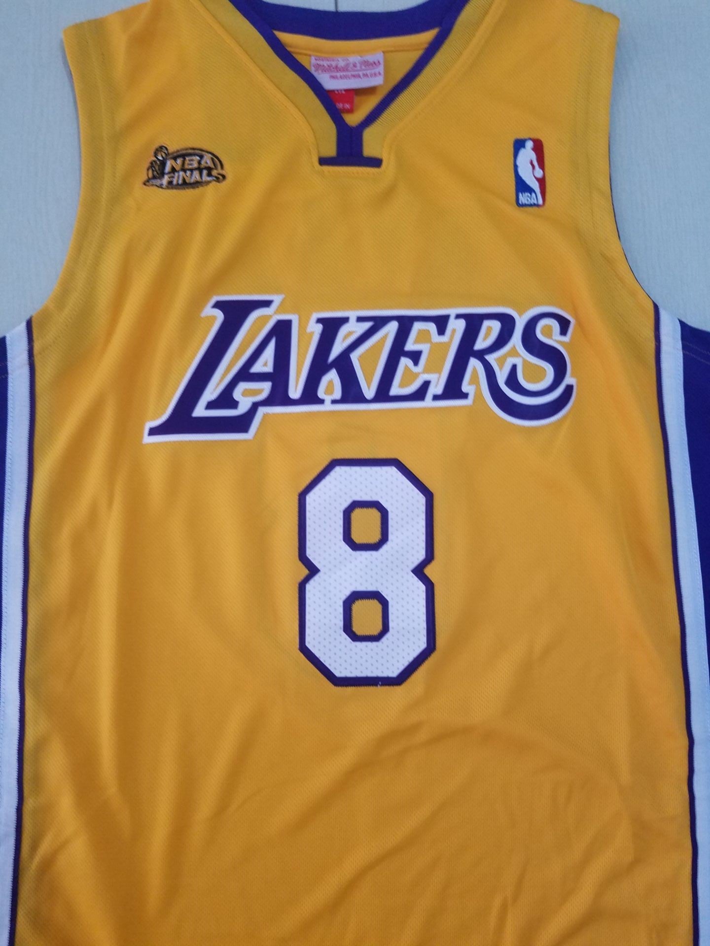 Men's Los Angeles Lakers Kobe Bryant 2000-01 Hardwood Classics Authentic Jersey