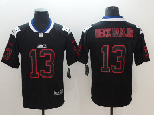 Men's New York Giants Odell Beckham Jr. #13 Black Alternate Game Jersey