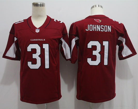 Men's Arizona Cardinals David Johnson #31 Red Game Jersey