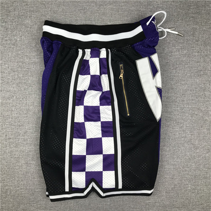 Men's Sacramento Kings Purple Basketball Shorts