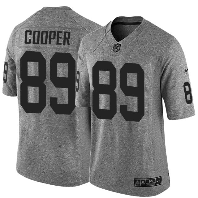 Men's Las Vegas Raiders Amari Cooper #89 Gray Game Jersey