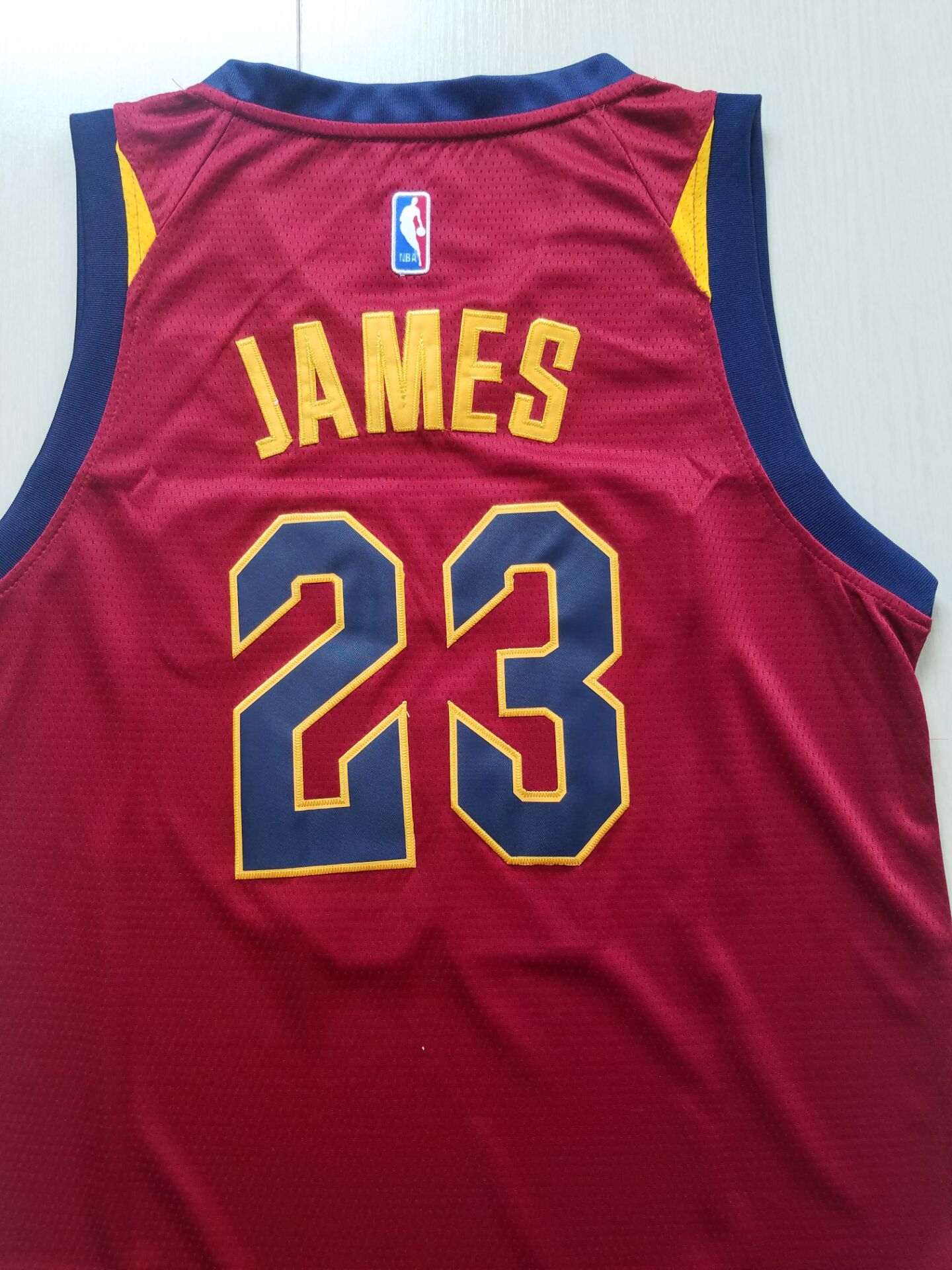 Men's Cleveland Cavaliers LeBron James #23 Red Swingman Player Jersey