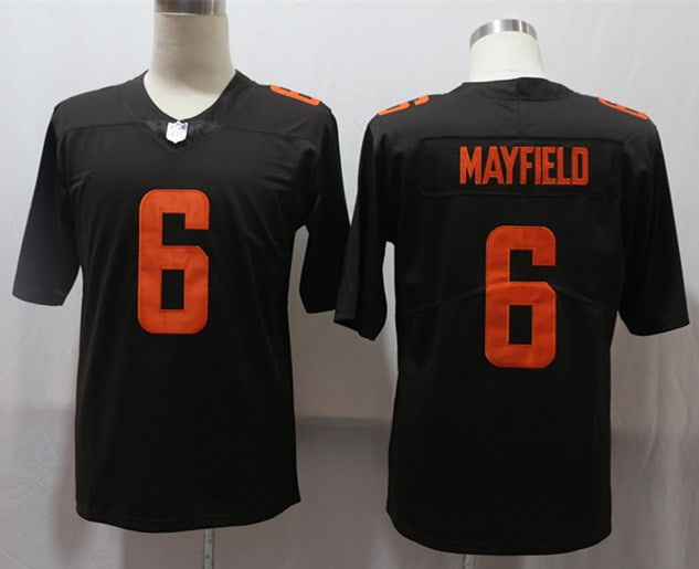 Men's Cleveland Browns Baker Mayfield #6 Brown Alternate Legend Jersey