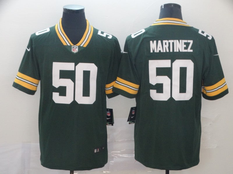 Men's Green Bay Packers Blake Martinez #50 Green Game Jersey