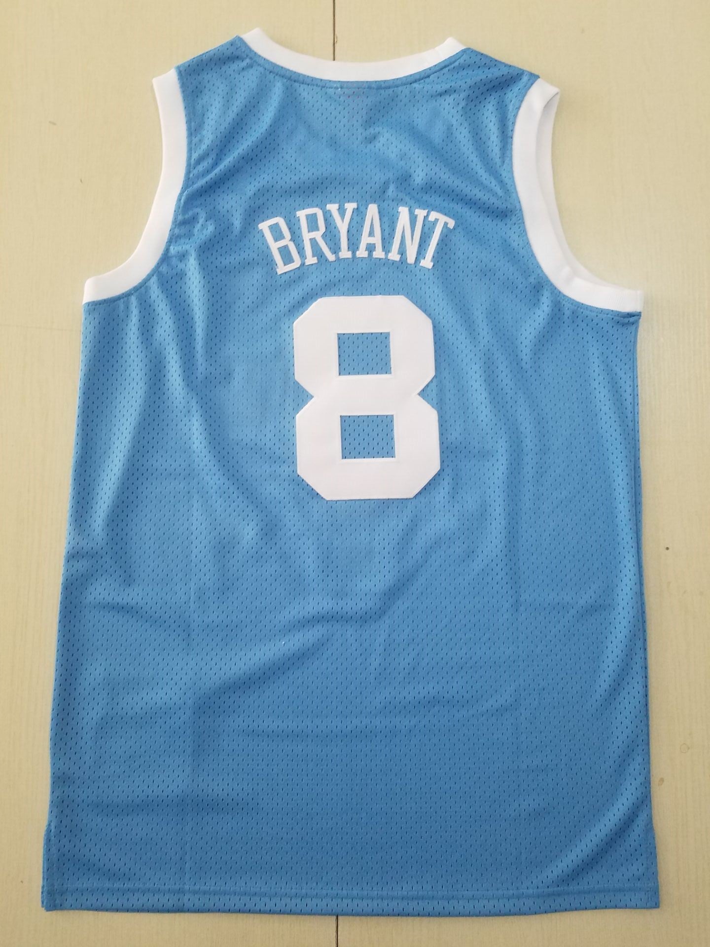 Men's Los Angeles Lakers Kobe Bryant Light Blue 2004-2005 #8 Authentic Jersey