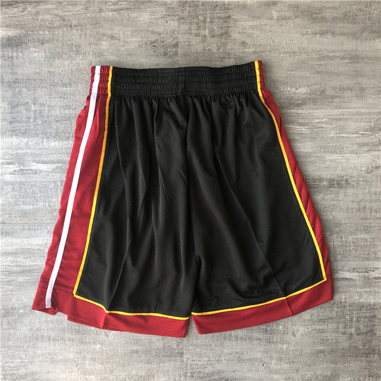 Miami Heat Icon Edition Swingman Performance Shorts BLACK