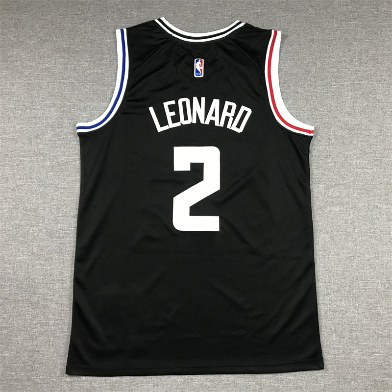 Men's LA Clippers Kawhi Leonard #2 Black 2022/23 Fastbreak Jersey - City Edition