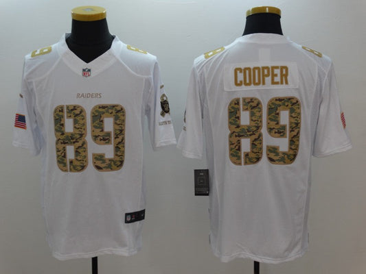 Men's Las Vegas Raiders Amari Cooper #89 White Alternate Game Jersey