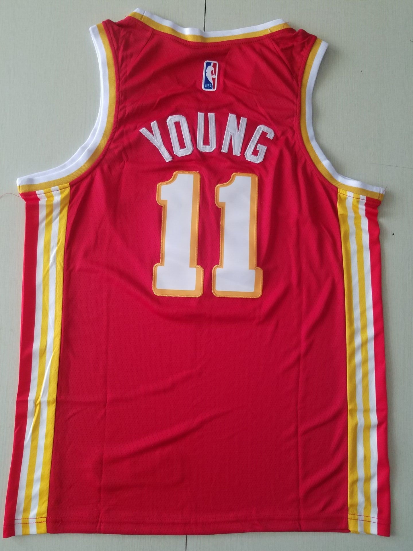 Men's Atlanta Hawks Trae Young #11 Red 2019/20 Swingman Jersey