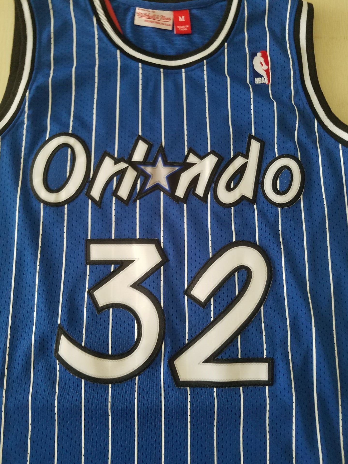 Men's Orlando Magic Shaquille O'Neal Blue Classics 1994-95 Swingman Jersey