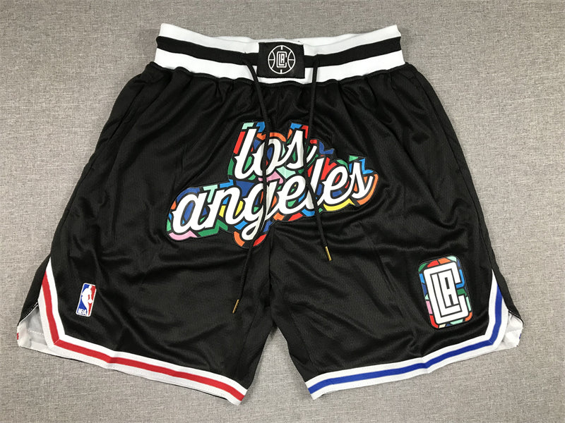 Men's LA Clippers Black 2022/23 City Edition Basketball Shorts