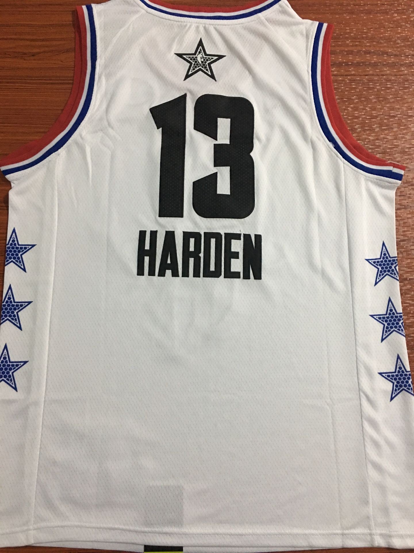 Men's Houston Rockets James Harden #13 White Player Replica Jersey