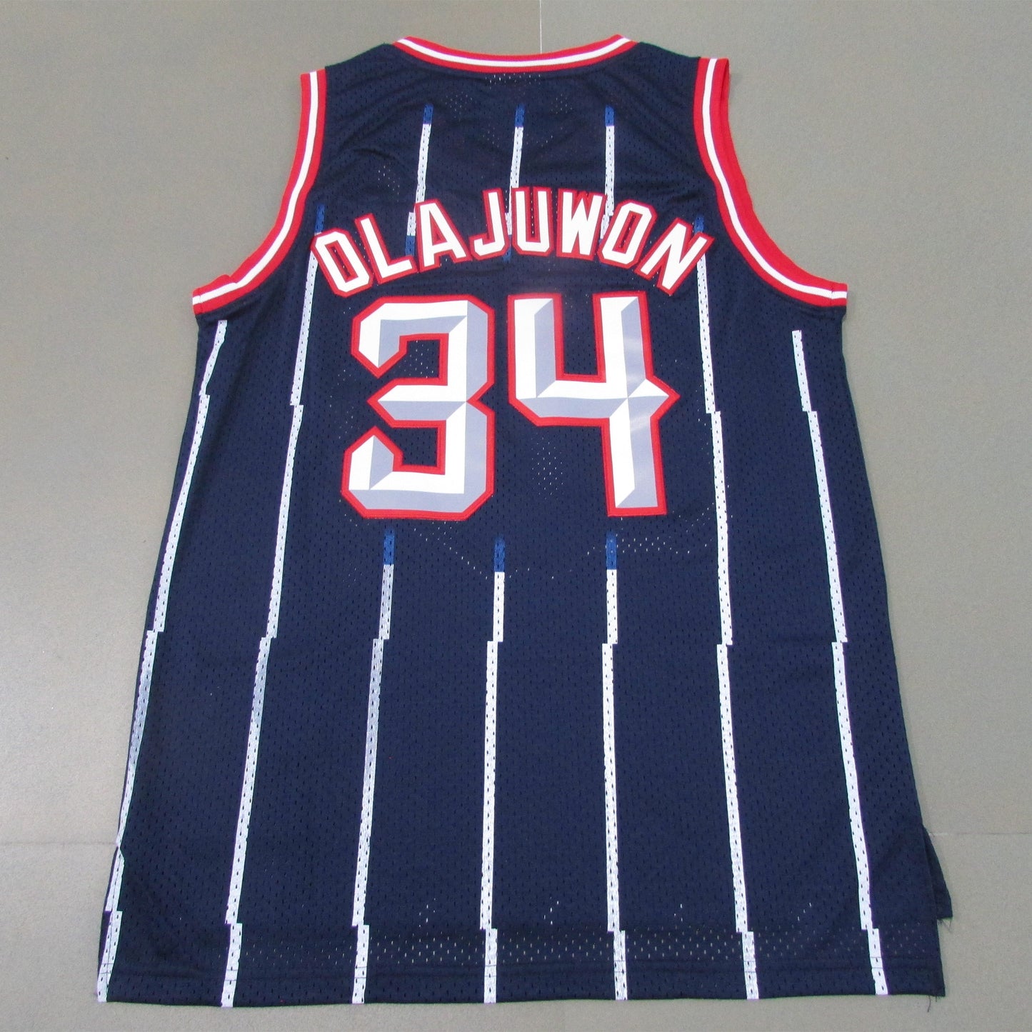 Men's Houston Rockets Hakeem Olajuwon 1996-97 Hardwood Classics Swingman Jersey